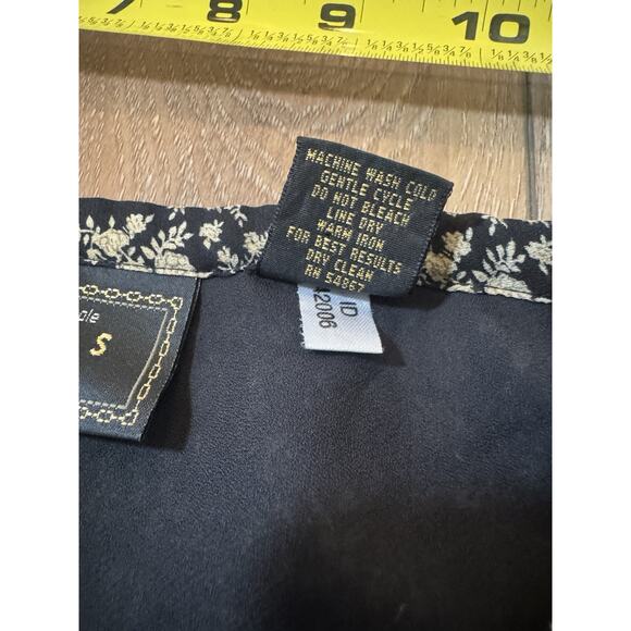 Vintage Compagnie Internationale Express Skirt 90s Grunge Y2K Medium Goth Black - Picture 9 of 11